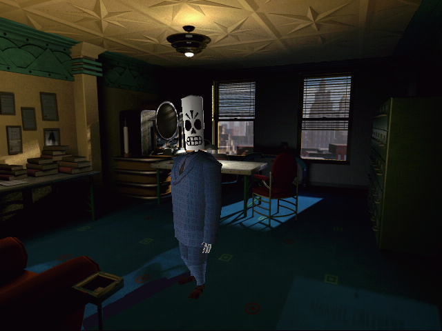 A screenshot of Grim Fandango